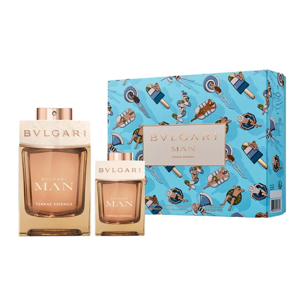 Set Bvlgari Man Terrae Essence EDP 2Pcs 100ml + EDP 15ml Chính Hãng - Hình ảnh chính
